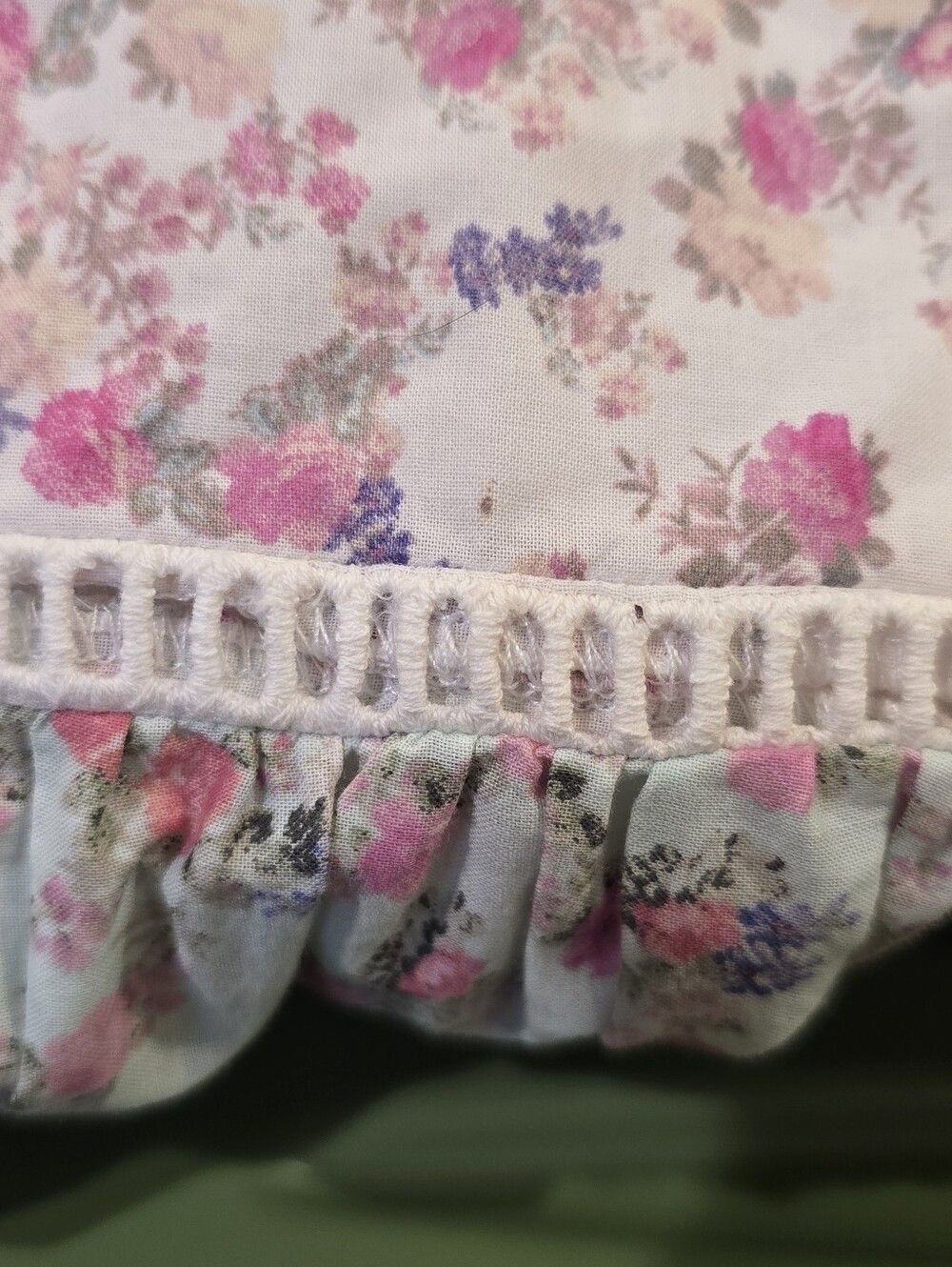 LoveShackFancy 100% Cotton Floral Tiered Midi Dress 2X - Picture 14 of 14